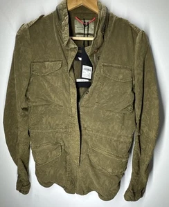 Maison Scotch Fitted Military Women’s Army Colour Jacket Brand New Tags Size 1 - Picture 1 of 17
