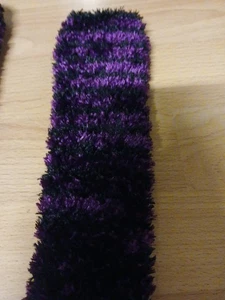 Warme Kniestrümpfe In Viollett Schwarz Gr 35-38 - Bild 1 von 2