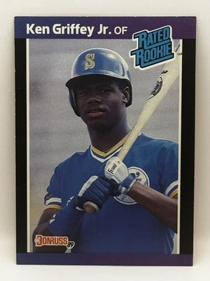 1989 Donruss - Rated Rookie Ken Griffey Jr #33  (RC) - Image 1 of 2