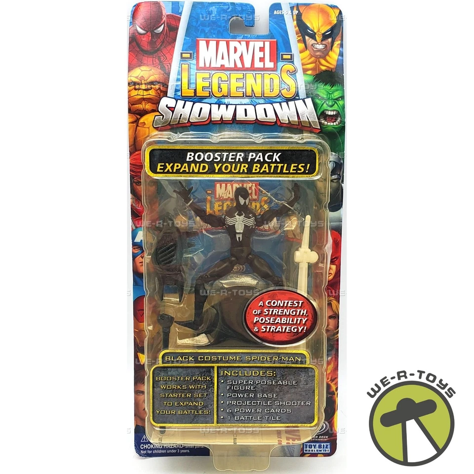 Marvel Legends Showdown Black Spider-man Unopened