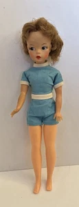  Vintage Tammy 1960s Doll Ideal Toy Corp with Blue Outfit BS-12 - Picture 1 of 8