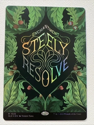 Steely Resolve FLIP Borderless FOIL MTG Secret Lair (1326) - Image 1 of 2