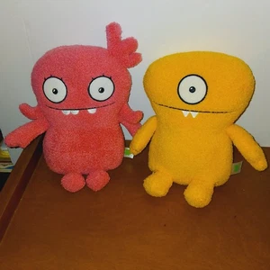 Lot of 3 Ugly Doll Plush Monsters, Ox Moxi Wedge head 2019 Plush Kids Toys - Picture 1 of 3