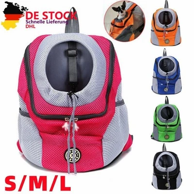 Haustier Rucksack Hunderucksack Tiertragetasche Tragetasche Hunde Katze Taschen/ - Bild 1 von 4
