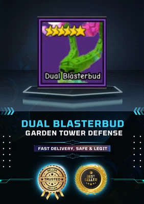 Dual Blasterbud | Garden Tower Defense | GTD | Cheapest and Fast Delivery!!