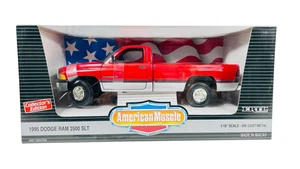 #7333 Ertl American Mu$cle Red 1995 Dodge Ram 2500 SLT ~ Sealed 1:18 Diecast - Picture 1 of 6