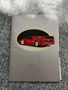 COOL! Vehicles Magazine Booklet Burago Catalog 1989 BBurago - Picture 1 of 3
