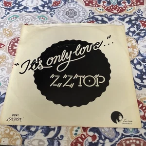 ZZ Top It’s Only Love Stereo/Mono Promo 7” 45RPM Picture Sleeve  - Bild 1 von 4