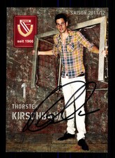 Thorsten Cherry Tree Autograph Card Energy Cottbus 2011-12 Original Sig+A 162318
