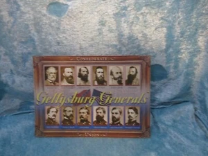 Gettysburg Generals Civil War Postcard - Picture 1 of 2