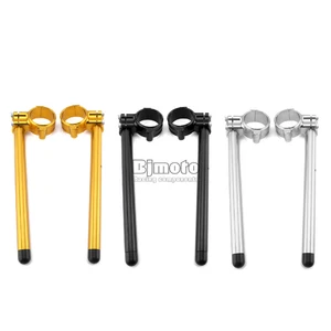 33MM 7/8'' 22mm Universal Clip-On Clip Ons Handlebar Fork Tube Motorcycle - Imagen 1 de 9