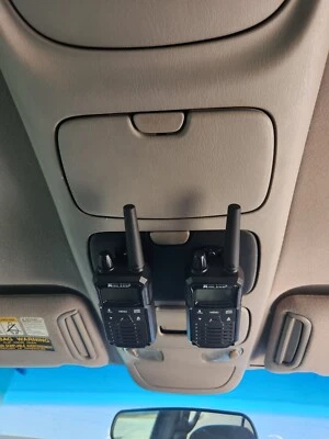2001-2007 Toyota Sequoia Overhead Radio Walkie Talkie replaces sunglass holder - Image 1 of 4