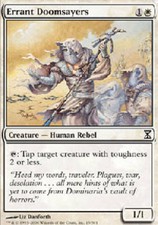 ERRANT DOOMSAYERS FOIL X4 4 4X Time Spiral MTG Magic the Gathering Cards DJMagic