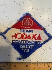 1973 Six-days vintage sew on patch Hodaka Motorcycles - Bild 1 von 5