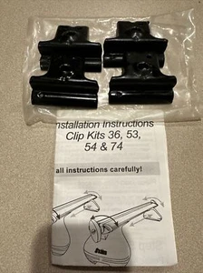 4 Attachment Clips (2 Sets) for Saris Roof Mount Bike Rack Set #54 NOS - Picture 1 of 3