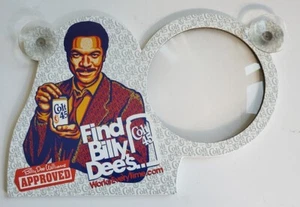 Colt 45 Malt Liquor Beer Cooler Advertisement Billy Dee Williams Magnifier Rare - Picture 1 of 4