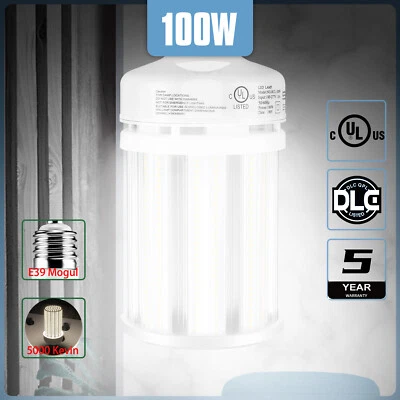 100W LED Corn Light Bulb,5000K Daylight,E39 Mogul Warehouse Supermarket Lighting - Image 1 of 4