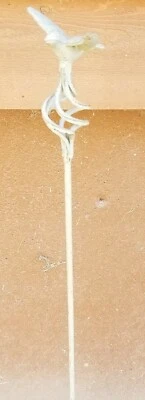 Wrought Iron Metal Bird Plant Stake Garden Lawn Outdoor Yard Home Decor - Image 1 of 2