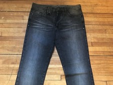 JOHN GALLIANO RARE DETAILED WASHED CREASED BLACK DENIM JEANS S 50 34 MADE ITALY