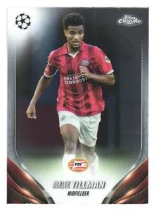 2023-24 Topps Chrome UEFA Club Competitions PSV Eindhoven Malik Tillman - Bild 1 von 2