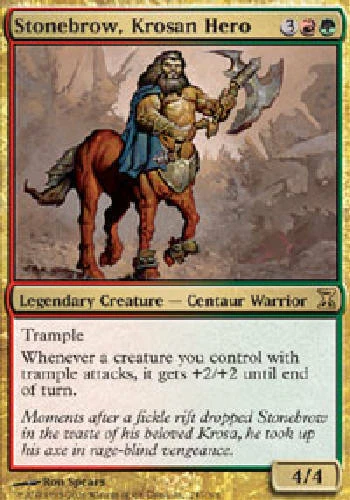 STONEBROW, KROSAN HERO X4 4 4X Time Spiral MTG Magic the Gathering Cards DJMagic - Image 1 of 1