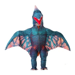 3D Pterodactyl Inflatable Dinosaur Costume Adult Halloween Cosplay Party Outfit - Picture 1 of 7