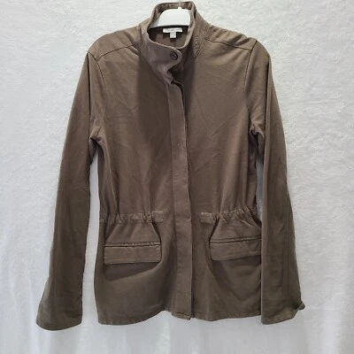 Куртка женская James Perse LIGTH 3 L армейская зеленая с зауженной талией WVL2007CU - Изображение 1 из 4