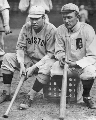 Tigers TY COBB and Red Sox TRIS SPEAKER 8x10 Photo Baseball Legends Print Poster Cover
