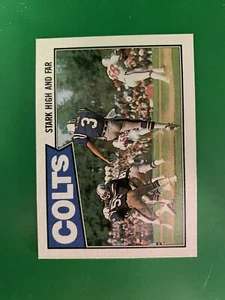 1987 Topps Rohn Stark TC, TL Indianapolis Colts #372 - Picture 1 of 2