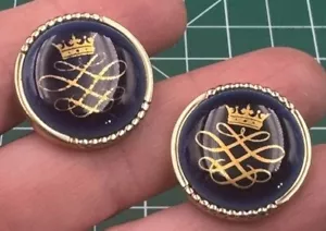 Gemelli Royal Copenhagen Swank corona blu rotonda - Foto 1 di 5