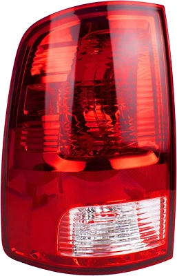 Left Side Tail Light Compatible with 2009-2018 Dodge Ram 1500 2500 3500 - Bulb I