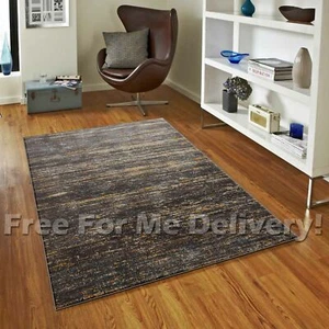 HERVEY CLOUD ARTSY DARK COLOURS MODERN FLOOR RUG (XL) 240x330cm **FREE DELIVERY* - Picture 1 of 5