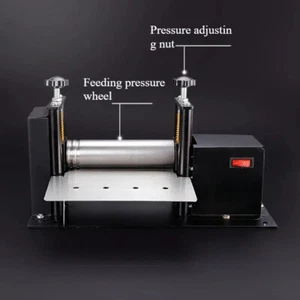 Electric Leather Strip Extraction Machine, Desktop Leather Pressing Machine - Picture 1 of 10