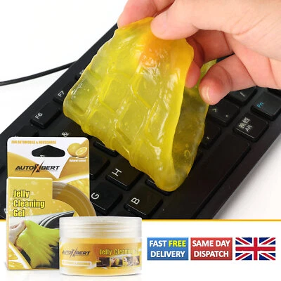 AUTOXBERT Dust Dirt Cleaning Gel Car Laptop Keyboard Home Cleaner PC Slime Magic - Image 1 of 4