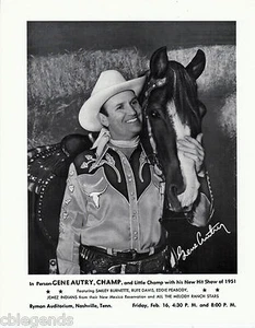 GENE AUTRY, REPRINT AUT-09 - Picture 1 of 1