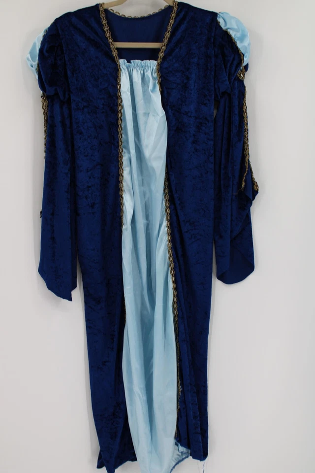 Rubie's Juliet Dress Womens Large Blue Renaissance Costume Medieval Gown Theater - Image 1 of 4