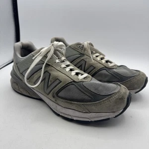 New Balance 990v5 Made in USA Low Castlerock Lace Up Sneakers Mens 10.5 EE - Picture 1 of 8