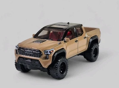 Camión Toyota Tacoma Trd Pro 2024 diorama coleccionable modelo fundido a presión 1:64 suelto Foto 1 de 4