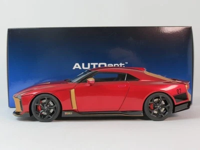 Autoart Nissan GT-R50 by Italdesign metallic red gold 2021 1/18 77514 - Immagine 1 di 4