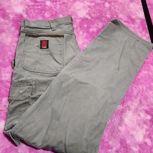 Wrangler Riggs Workwear Hose Herren 38x36 High Rise Ripstop Cargo grau - Bild 1 von 12