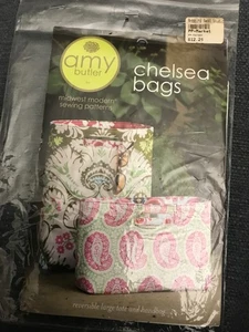 NEW Amy Butler AB013CB Chelsea Bags Reversible Large Tote & Handbag Pattern - Picture 1 of 2