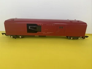 Vintage American Flyer S-Gage 718 Red New Haven Operating Mail Pick-Car_ - Picture 1 of 8