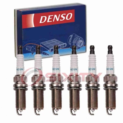 6 pc Denso Spark Plugs for 2015 Volvo S80 3.0L L6 Ignition Secondary  pi - Image 1 of 4