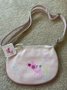 Borsa a tracolla Sanrio Smiles 2003 rosa cervo Deery Lou con etichetta nuova - Foto 1 di 19