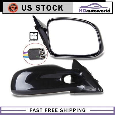 Juego de espejos retrovisores eléctricos no plegables para Pontiac Grand Am 1999-03 Foto 1 de 4