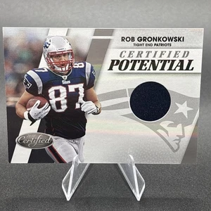 ROB GRONKOWSKI 2010 PANINI CERTIFIED #21 ROOKIE CERTIFIED POTENTIAL Patch /250 - Picture 1 of 11