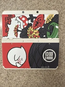 New Nintendo 3DS Kisekae Cover Plates No.071 - Boo Mario Hanafuda Non-OEM - Picture 1 of 3