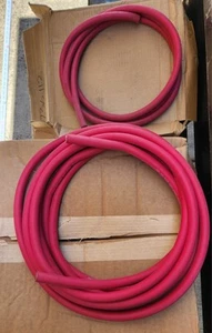 Lot Of Two 18ft Plus 8ft. SMP 2/0 AWG/GA Red battery SGR Copper 105° SAE #736112 - Picture 1 of 5