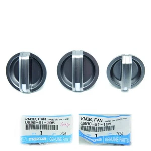 3X Heater Fan Control Knobs   Ford Ranger PJ/PK Mazda BT-50 UN Pick Up 2007 - 10 - Picture 1 of 7