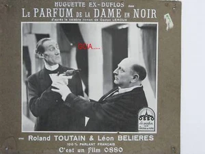 le PARFUM DE LA DAME EN NOIR-G.LEROUX-M.L'HERBIER-1931 - Imagen 1 de 1